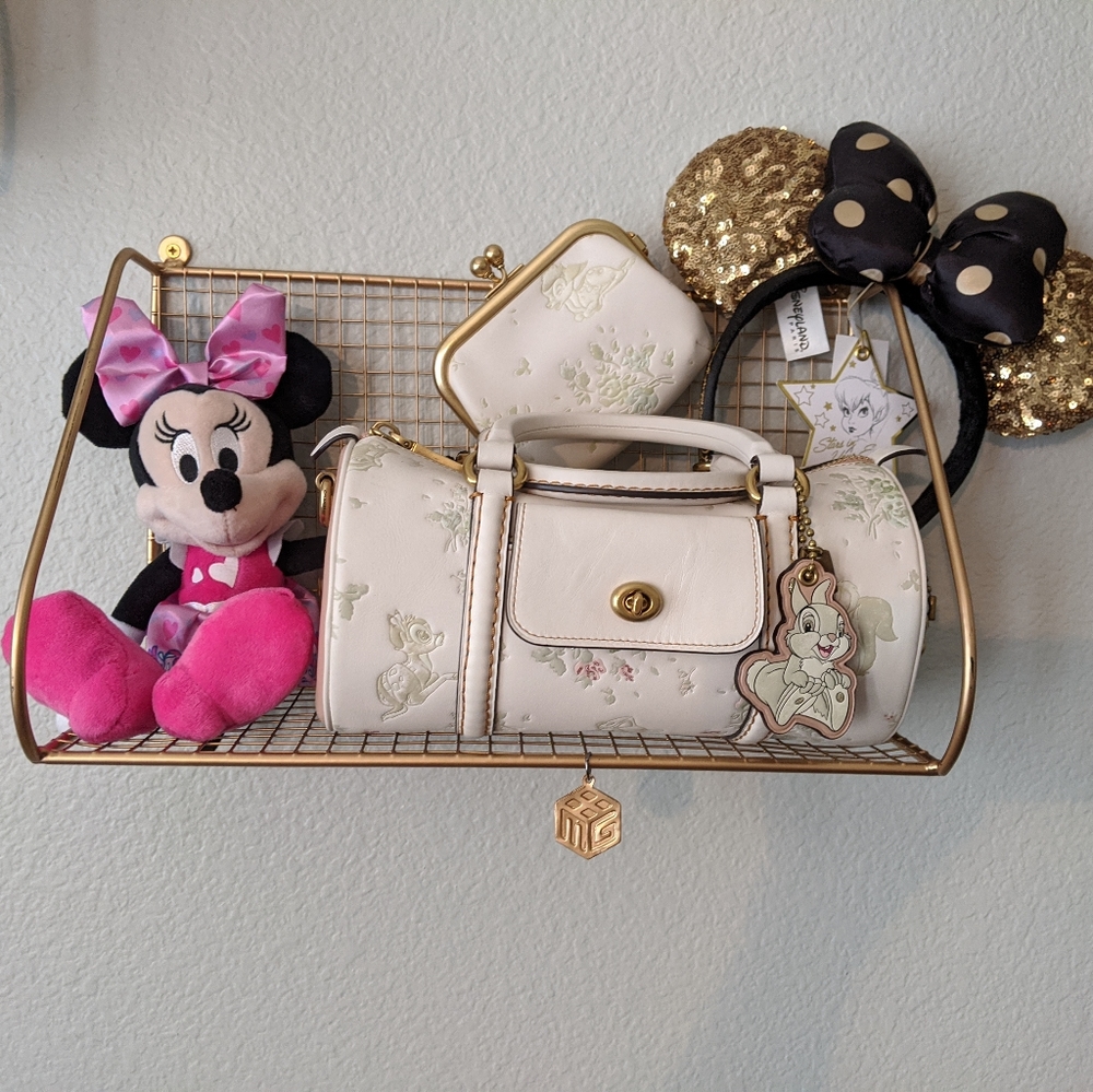 Disney X Coach Bambi Barrel Bag & Kisslock